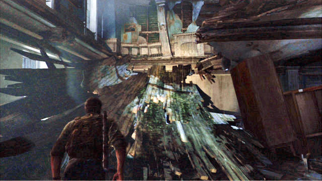 When you go past the workbench where you can upgrade your weapons, open the door and go left - The Last of Us: The Outskirts, Artifacts and pendants - Artifacts and pendants - The Last of Us Guide