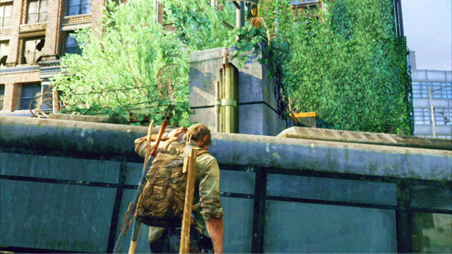 After you defeat the three bandits and jump over t the other side of the bus, you will land in a derelict military post - The Last of Us: Alone and Forsaken (Pittsburgh), Artifacts and pendants - Artifacts and pendants - The Last of Us Guide