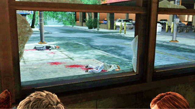 At some point in the game, you will witness a pair of refugees being brutally murdered - The Last of Us: Financial District, Escape the City, Artifacts and pendants - Artifacts and pendants - The Last of Us Guide