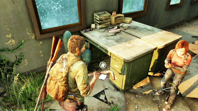 When they die, search the room with many desks thoroughly - The Last of Us: Financial District, Escape the City, Artifacts and pendants - Artifacts and pendants - The Last of Us Guide