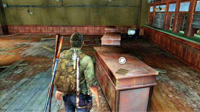 One more note is on the table inside - The Last of Us: Financial District, Escape the City, Artifacts and pendants - Artifacts and pendants - The Last of Us Guide