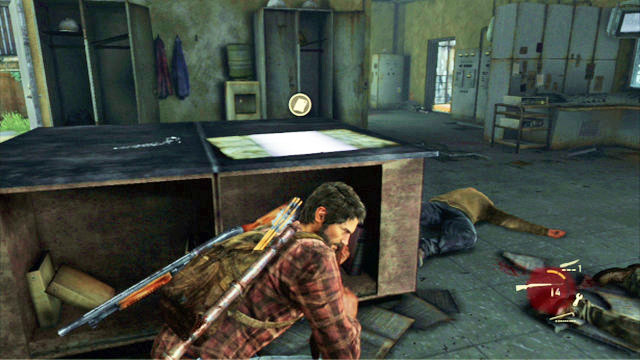You can now collect the documents from the desk - The Last of Us: Tommys Dam, Artifacts and pendants - Artifacts and pendants - The Last of Us Guide
