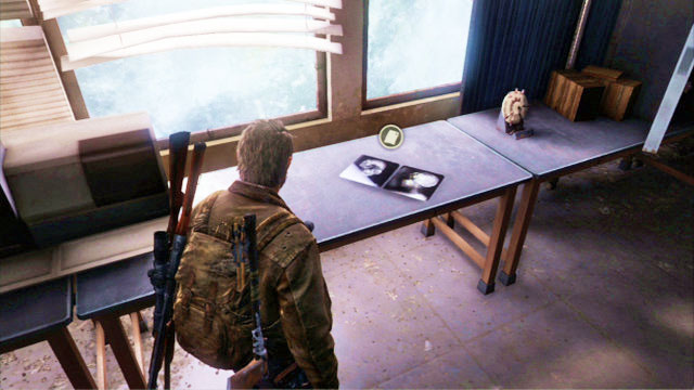 Turn left after you reach the end of the sheets and pick up the X-Ray near the window - The Last of Us: The University, Artifacts and pendants - Artifacts and pendants - The Last of Us Guide