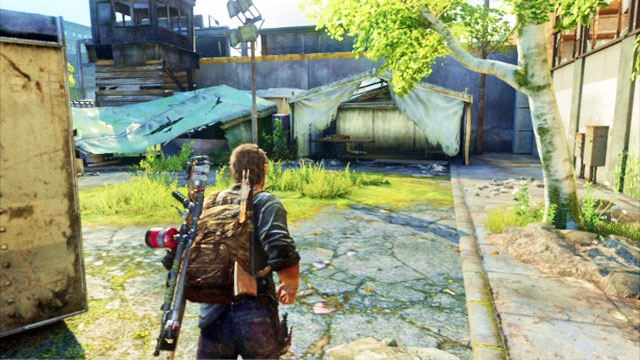 Once you reach the platform, turn right and keep going ahead, until you reach a white tent - The Last of Us: Bus Depot, Artifacts and pendants - Artifacts and pendants - The Last of Us Guide