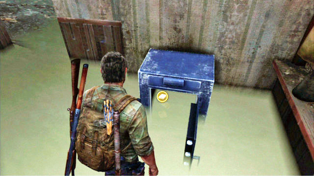 You need to return downstairs to find the safe in the room with the counter - The Last of Us: Pittsburgh, Training manuals, tools - Training manuals and tools - The Last of Us Guide