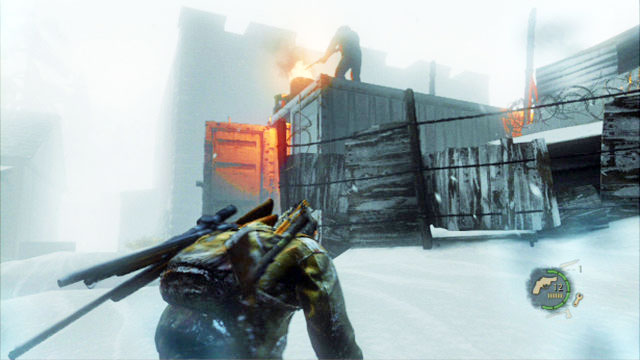 Once you reach the truck with a blazing barrel on it, walk over to the other side of the street and go to the back of the building - The Last of Us: Lakeside Resort, Training manuals, tools - Training manuals and tools - The Last of Us Guide