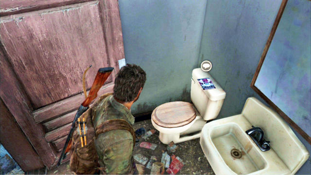 The Comic is in the toilet - The Last of Us: The Suburbs, Comic Books - Comic Books - The Last of Us Guide