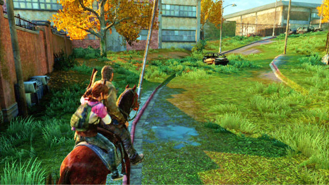 Right after you start this stage, turn back and follow the path to the very end - The Last of Us: The University, Comic Books - Comic Books - The Last of Us Guide