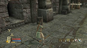 Run up the second stairs - Main Gate - p. 1 - Chapter 1 - The Lord of the Rings: War in the North - Game Guide and Walkthrough