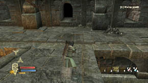 You're likely to find the Westernesse Artifact in one of the crates or barrels will - acquiring this item begins the [SIDE QUEST] Work of Westernesse - Main Gate - p. 1 - Chapter 1 - The Lord of the Rings: War in the North - Game Guide and Walkthrough