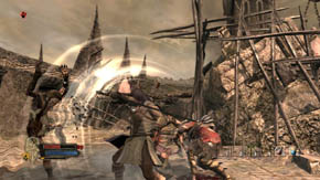 It's necessary to take the items that will fall out of his body - Battlements - Chapter 1 - The Lord of the Rings: War in the North - Game Guide and Walkthrough