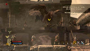 Approach the wooden bridge, but dont go further - Battlements - Chapter 1 - The Lord of the Rings: War in the North - Game Guide and Walkthrough