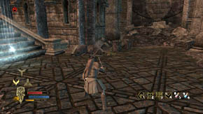 Wait for the last enemies - two goblin warriors and an orc warrior who will come through the newly open gate - The Citadel - Chapter 1 - The Lord of the Rings: War in the North - Game Guide and Walkthrough