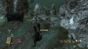 The road further leads to the left, but for now choose the right road - The Barrow-downs - p. 2 - Chapter 2 - The Lord of the Rings: War in the North - Game Guide and Walkthrough