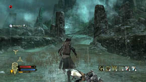 Then, either use a ranged weapon (provided you have ammo, if not - destroy some shrines here), or run up to the Barrow-Wight and use melee attacks - The Barrow-downs - p. 2 - Chapter 2 - The Lord of the Rings: War in the North - Game Guide and Walkthrough