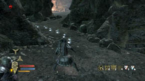 Run through the winding corridor - The High Moors - Chapter 3 - The Lord of the Rings: War in the North - Game Guide and Walkthrough