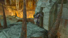 as well as heavy-armored orcs whom you need to kill with at least two crossbow shots - The Gate Chamber - Chapter 4 - The Lord of the Rings: War in the North - Game Guide and Walkthrough