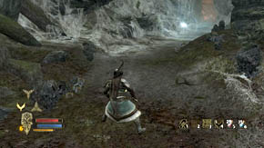 Keep to the right corner of the map on your way back - Woodland Marshes - Chapter 5 - The Lord of the Rings: War in the North - Game Guide and Walkthrough