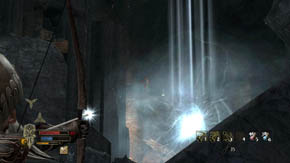 Run downstairs and defeat a heavy-armored orc - The Grey Mountains - p. 1 - Chapter 6 - The Lord of the Rings: War in the North - Game Guide and Walkthrough