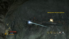 There's a mushroom near the fire - The Grey Mountains - p. 1 - Chapter 6 - The Lord of the Rings: War in the North - Game Guide and Walkthrough