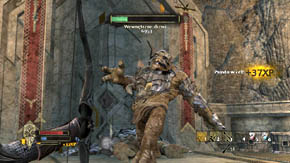 As long as you keep harassing the trolls, their attention will remain focused on you - and that's exactly what this task is about - Nordinbad - Chapter 7 - The Lord of the Rings: War in the North - Game Guide and Walkthrough