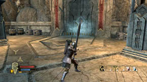 Run downstairs and thoroughly search all that remained of the barrels and crates that were here before - Nordinbad - Chapter 7 - The Lord of the Rings: War in the North - Game Guide and Walkthrough