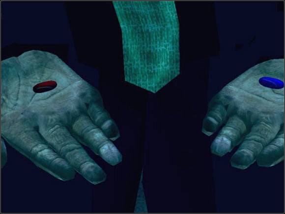 This whole level is Neos dream - Matrix Path of Neo: Ever Had a Dream, Neo? - Matrix Path of Neo: Walkthrough - The Matrix: Path of Neo Game Guide & Walkthrough