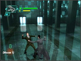 The situation looks like this - Matrix Path of Neo: Ever Had a Dream, Neo? - Matrix Path of Neo: Walkthrough - The Matrix: Path of Neo Game Guide & Walkthrough