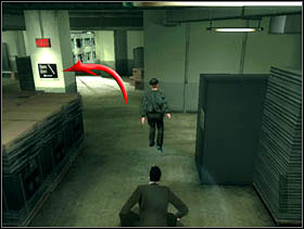 We begin this level with running down the stairs - Matrix Path of Neo: Hes Heading for the Street - Matrix Path of Neo: Walkthrough - The Matrix: Path of Neo Game Guide & Walkthrough