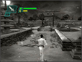 A few more fights waits on us in the garden - Matrix Path of Neo: Winter Training - Matrix Path of Neo: Walkthrough - The Matrix: Path of Neo Game Guide & Walkthrough