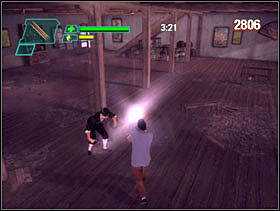 We got to score an amount of points within 5 minutes time - Matrix Path of Neo: Aerial Training - Matrix Path of Neo: Walkthrough - The Matrix: Path of Neo Game Guide & Walkthrough