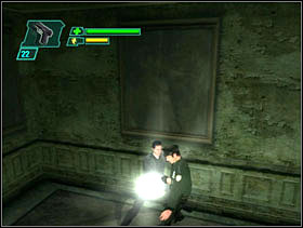 In the whole beginning we get separated from the others - Matrix Path of Neo: Deja Vu Its a trap - Matrix Path of Neo: Walkthrough - The Matrix: Path of Neo Game Guide & Walkthrough