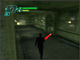 Here we eliminate two police officers and go to the bathroom (screen 1) - Matrix Path of Neo: Deja Vu Its a trap - Matrix Path of Neo: Walkthrough - The Matrix: Path of Neo Game Guide & Walkthrough