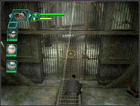 We follow rest of our team and equip the grenade launcher - Matrix Path of Neo: Storming the Drain - Matrix Path of Neo: Walkthrough - The Matrix: Path of Neo Game Guide & Walkthrough