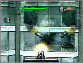 Next Trinity takes us to the windows where Morpheus is - Matrix Path of Neo: Helicopter Rescue - Matrix Path of Neo: Walkthrough - The Matrix: Path of Neo Game Guide & Walkthrough