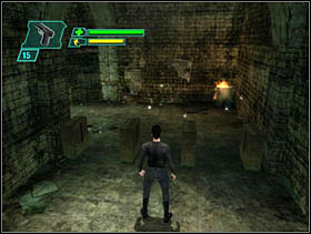 In the beginning we run towards the gates and than on the subway platform - Matrix Path of Neo: Stuck in the Loop - Matrix Path of Neo: Walkthrough - The Matrix: Path of Neo Game Guide & Walkthrough