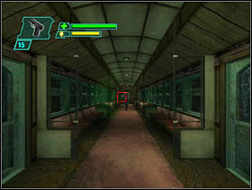 After getting instruction from Tank we head back to the second carriage - Matrix Path of Neo: Stuck in the Loop - Matrix Path of Neo: Walkthrough - The Matrix: Path of Neo Game Guide & Walkthrough