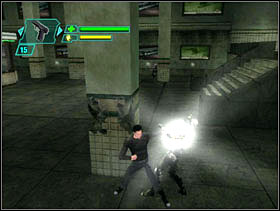 Now we find ourselves in another subway station (its not an error this time) - Matrix Path of Neo: Stuck in the Loop - Matrix Path of Neo: Walkthrough - The Matrix: Path of Neo Game Guide & Walkthrough