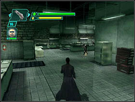 Here we got to get rid of all units of special SWAT team - there arent guys with shields so we do it with ease - Matrix Path of Neo: Captains Rescue - Matrix Path of Neo: Walkthrough - The Matrix: Path of Neo Game Guide & Walkthrough