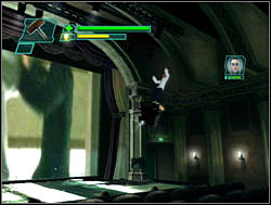Now the fight move to a cinema right on the fight scene between Neo and Seraph - Matrix Path of Neo: Seraphs Apology - Matrix Path of Neo: Walkthrough - The Matrix: Path of Neo Game Guide & Walkthrough