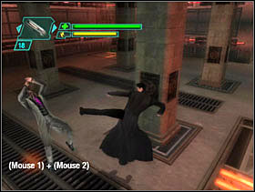 1 - Matrix Path of Neo: Downside up - Matrix Path of Neo: Walkthrough - The Matrix: Path of Neo Game Guide & Walkthrough