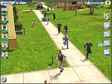 That redhead stole the script, after him! - Welcome to the Biz - Behind the scenes - The Movies - Game Guide and Walkthrough