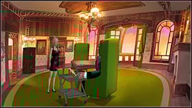 Look at the dartboard, and then take a box of darts - Chapter four - Liz - Walkthrough - The Next Big Thing - Game Guide and Walkthrough