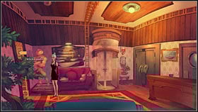 Take a syringe from a countertop where a robot was doing something previously - Chapter four - Liz - Walkthrough - The Next Big Thing - Game Guide and Walkthrough