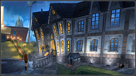 As Liz go to the villa (twice to the right) - Chapter one - Liz - Walkthrough - The Next Big Thing - Game Guide and Walkthrough