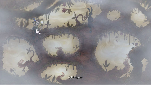 Click on Odd Figure to talk with him - A summer day - Walkthrough - The Night of the Rabbit - Game Guide and Walkthrough