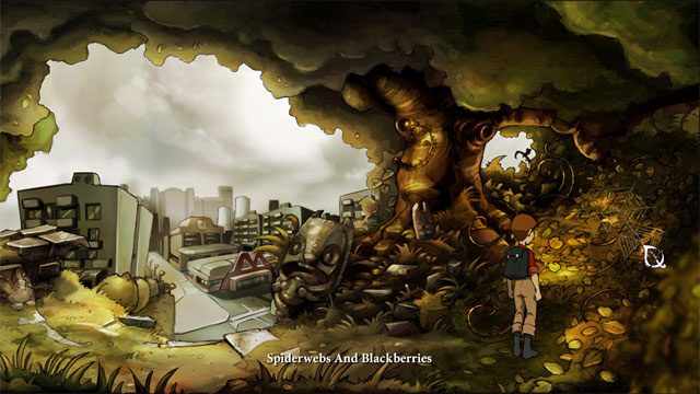 Pick up rise blackberries and more tasty-looking blackberries - A summer day - Walkthrough - The Night of the Rabbit - Game Guide and Walkthrough