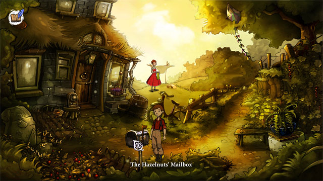 You will notice that a strange letter flew to The Hazelnuts' Mailbox - A summer day - Walkthrough - The Night of the Rabbit - Game Guide and Walkthrough