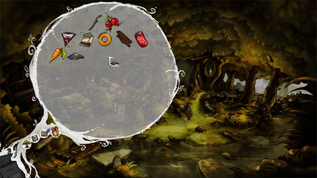 Open inventory and mix chalk powder with decayed firecracker, you will get powder mixture - A summer day - Walkthrough - The Night of the Rabbit - Game Guide and Walkthrough