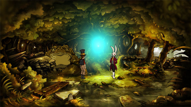 After that Marquies will open portal and you will go to different world - A summer day - Walkthrough - The Night of the Rabbit - Game Guide and Walkthrough